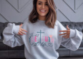 CHRISTLICHES SWEATSHIRT | „The Way, The Truth, The Life“ Bibelvers Pullover | Jesus Statement Shirt | Glaube & Komfort | Geschenk für Christen