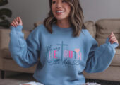 CHRISTLICHES SWEATSHIRT | „The Way, The Truth, The Life“ Bibelvers Pullover | Jesus Statement Shirt | Glaube & Komfort | Geschenk für Christen