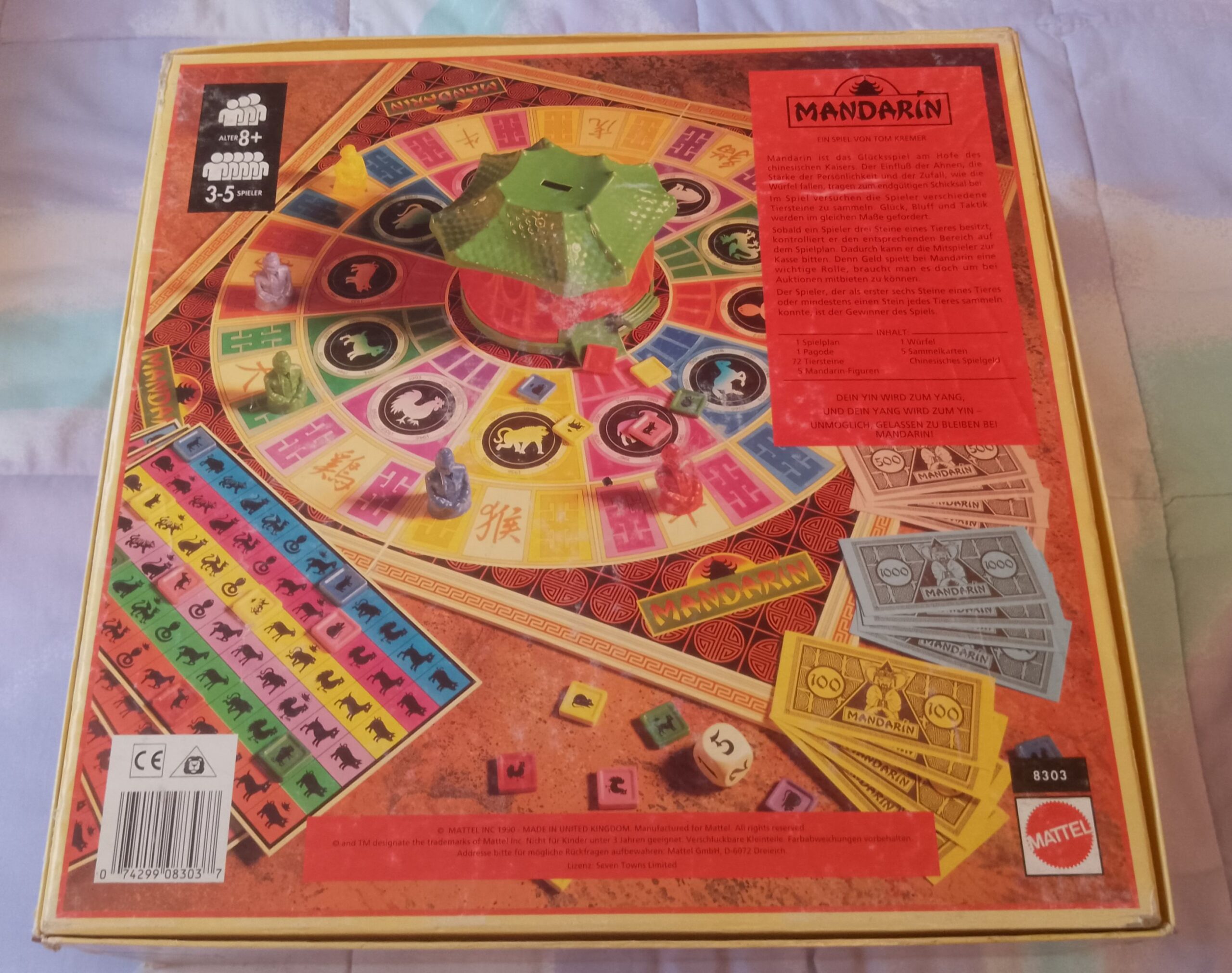 Brettspiel Mandarin von Mattel
