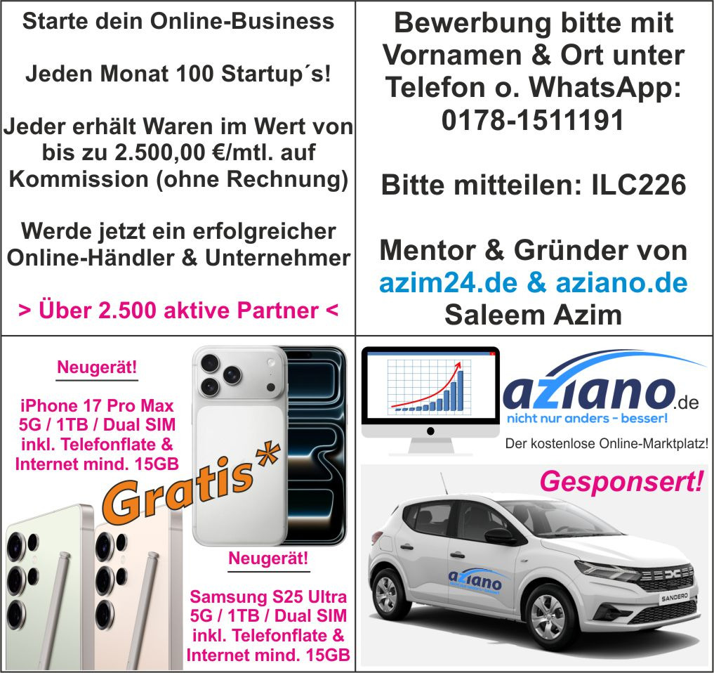 Gründe dein Startup in Homeoffice Online-Business eBay amazon