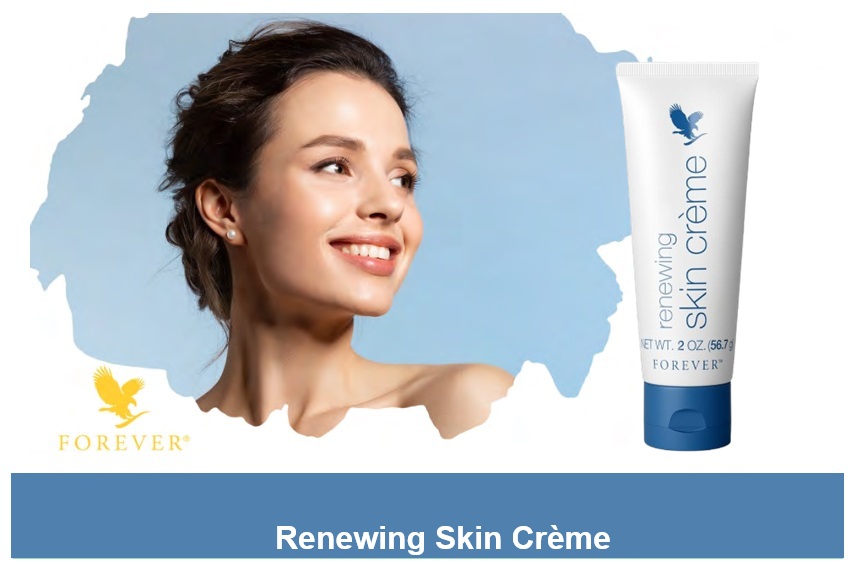 Die Lieblings-Anti-Aging-Lösung meiner Mutter: Forever Renewing Skin Crème mit Aloe Vera.