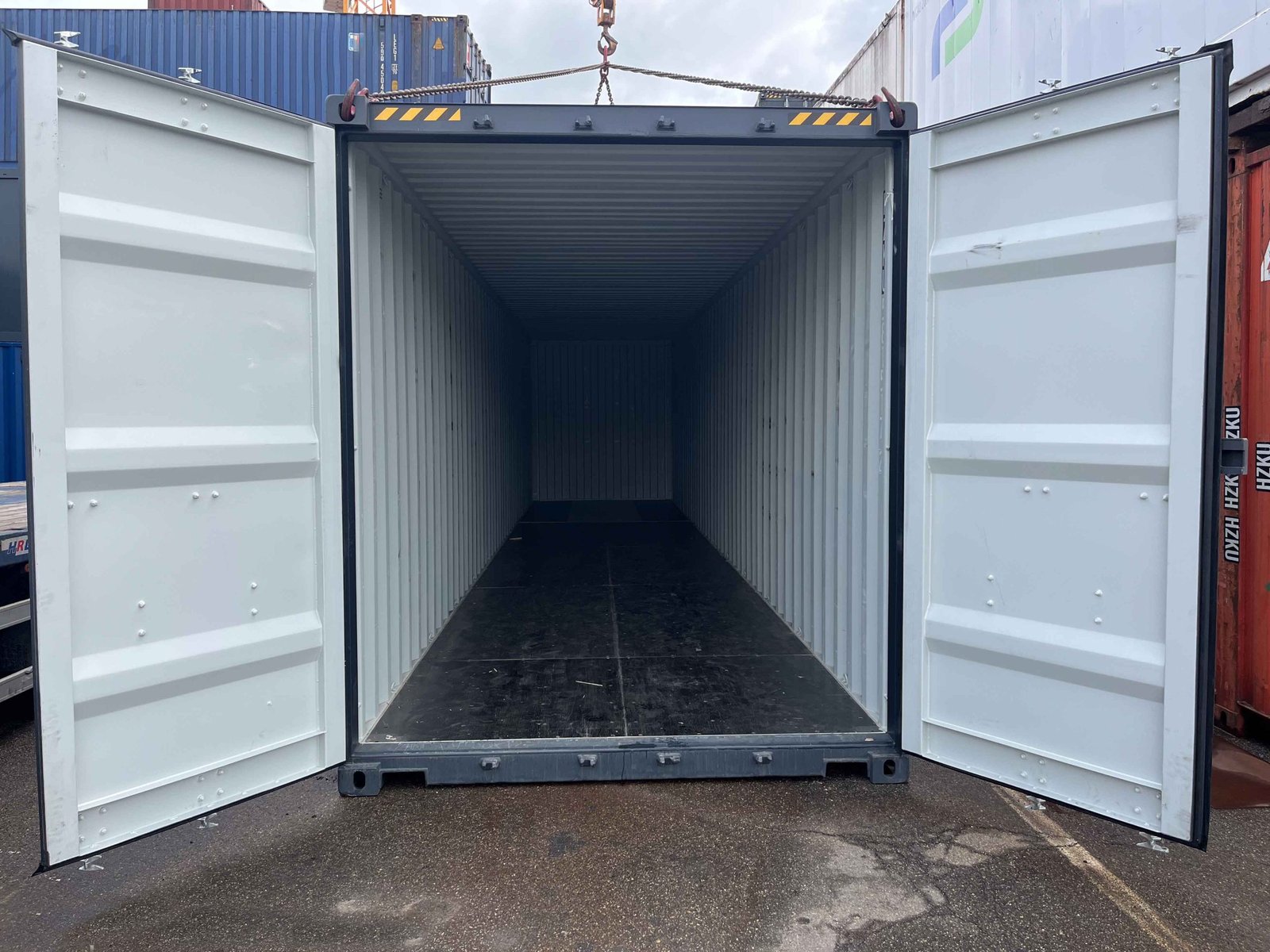 40 Fuß High Cube Seecontainer neu – 76 m³ Lagercontainer